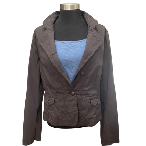 Mexx Dark Brown Blazer Jacket - Picture 3 of 13